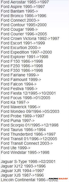 Ford Mondeo mk3 Tddi 2,0 és1,8 LX benzines 2001-es minden bontott alkatrésze eladó olcsón  53. kép