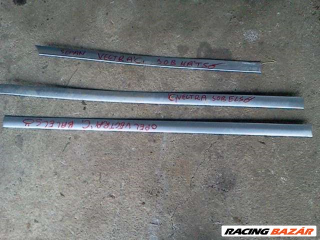 opel vectra c  sedan  2003   ajtódíszléc    EZÜST SZÍN   ( SZÍNKÓD NEM ISMERT ) 1. kép