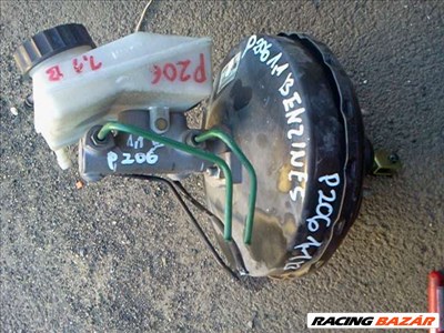 peugeot 206 1,1 fékrásegítő devander , főfékhenger fékfolyadék tartállyal 