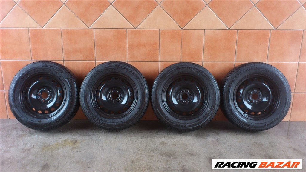  FIAT  MULTIPLA 15" LEMEZKERÉK 4x98 TÉLI M+S GUMIVAL OLCSÓN!!!! 1. kép