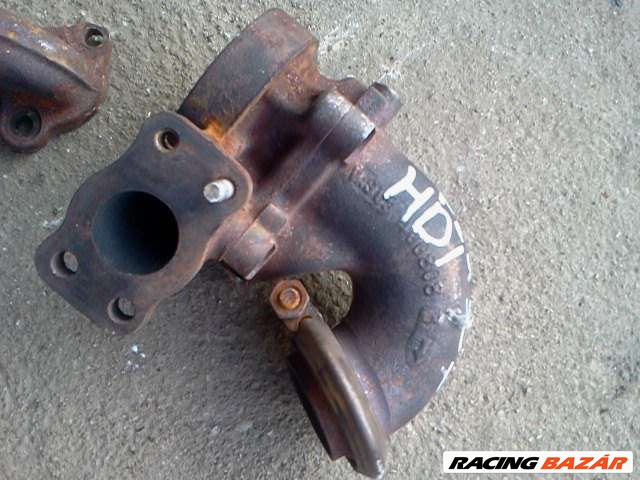 peugeot 307 1,4 hdi turbócsonk,, kipufogótorok 3. kép