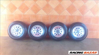 JEEP 15" ALUFELNI 5x114,3 M+S 225/75R15 GUMIKKAL OLCSÓN!!!!!!!!!!