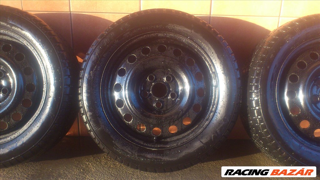 VW SHARAN 16" LEMEZFELNI 5x112 TÉLI 195/60R16 C GUMIKKAL OLCSÓN!!!! 4. kép