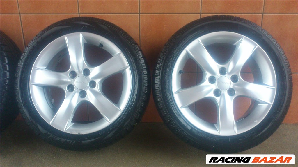 SUBARU 16" ALUFELNI 5x100 TÉLI 205/50R16 GUMIVAL OLCSÓN!!!!!! 3. kép