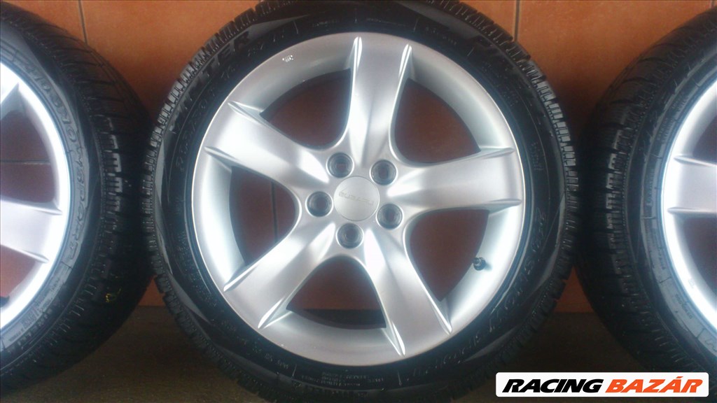SUBARU 16" ALUFELNI 5x100 TÉLI 205/50R16 GUMIVAL OLCSÓN!!!!!! 4. kép