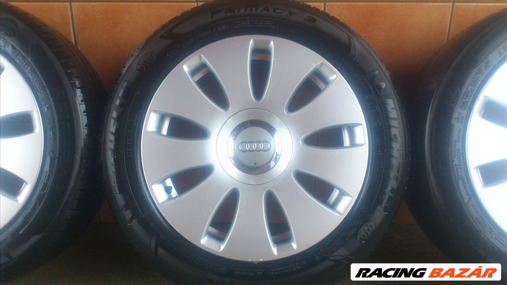 AUDI 16" ALUFELNI 5x112 NYÁRI 205/55R16 GUMIVAL OLCSÓN!!!!!! 4. kép