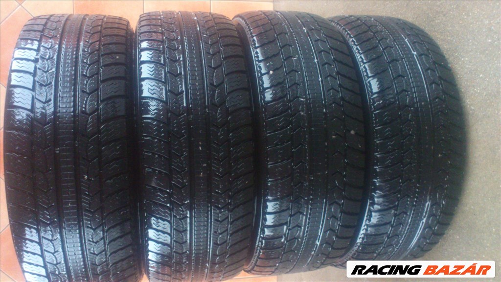 PEUGEOT 15" ACÉLFELNI 4x108 TÉLI 195/55R15 GUMIVAL OLCSÓN!!!!! 5. kép