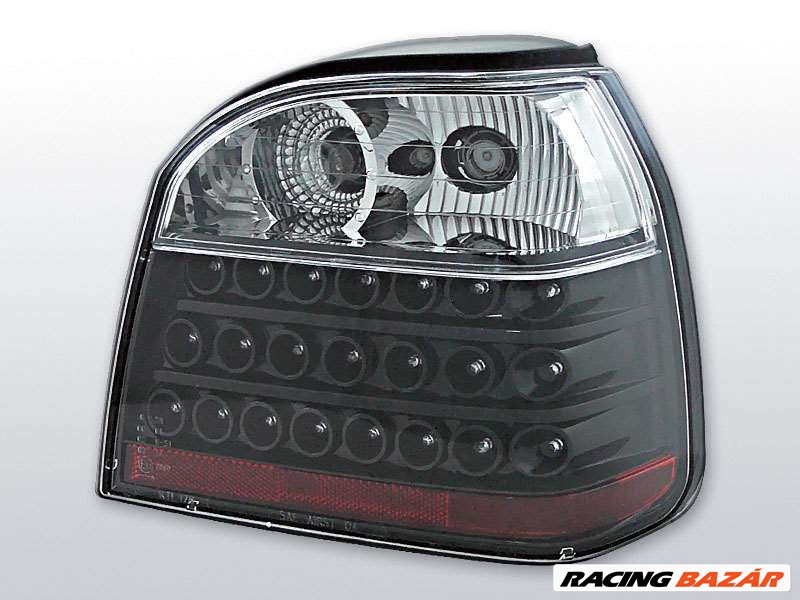 Volkswagen GOLF 3 09.91-08.97 Fekete LED -es hátsó lámpa 1. kép
