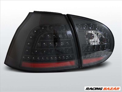 Volkswagen GOLF 5 10.03-09 Fekete LED -es hátsó lámpa