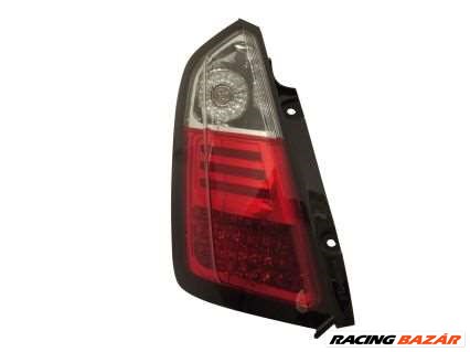 LED hátsólámpa alkalmas Fiathoz Grande Punto (Typ 199) évjárat 05-, átlátszó/piros 1. kép