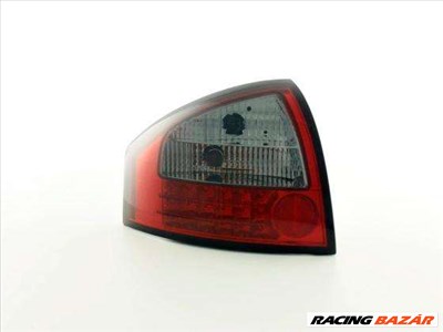 LED hátsólámpa alkalmas Audihoz A6 Limo (Typ 4B) évjárat 97-03, átlátszó/piros