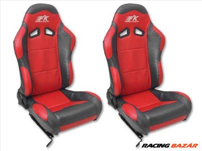 sport ülés sportülés SCE-Sportive 2-Szett (bal + jobb) piros / fekete
