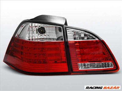 BMW E61 04-03.07 TOURING Piros Fehér LED -es hátsó lámpa