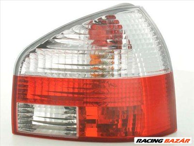 Design hátsólámpa alkalmas Audihoz A3 (Typ 8L) évjárat 96-02, piros/fehér