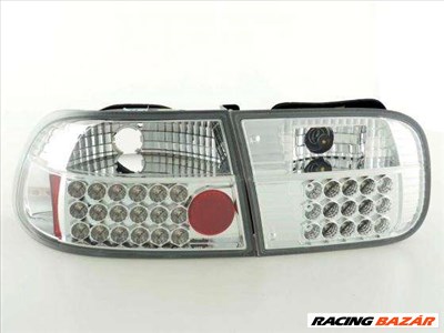 LED hátsólámpa alkalmas Hondához Civic 2/4-ajtós (Typ EG4/EG8) évjárat 92-95, átlátszó