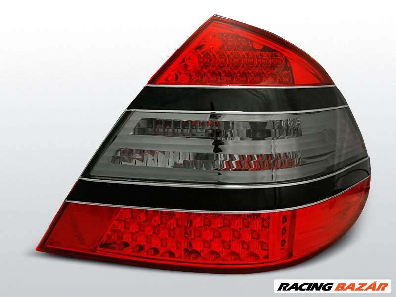 MERCEDES W211 E-CLASS 03.02-04.06 Piros Sötétített LED -es hátsó lámpa 1. kép