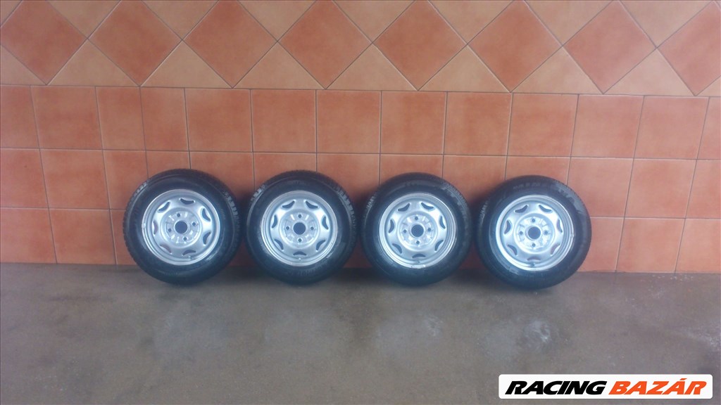 SUZUKI SWIFT 13" LEMEZKERÉK 4X114,3 NYÁRI 155/70R13 GUMIVAL OLCSÓN!!!!! 1. kép