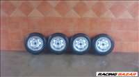 SUZUKI SWIFT 13" LEMEZKERÉK 4X114,3 NYÁRI 155/70R13 GUMIVAL OLCSÓN!!!!!