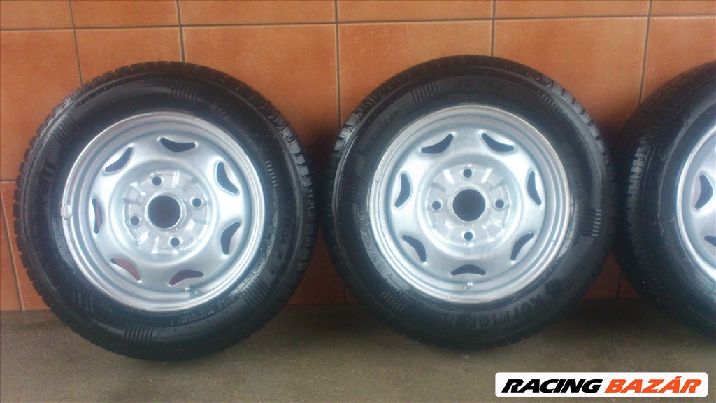 SUZUKI SWIFT 13" LEMEZKERÉK 4X114,3 NYÁRI 155/70R13 GUMIVAL OLCSÓN!!!!! 2. kép