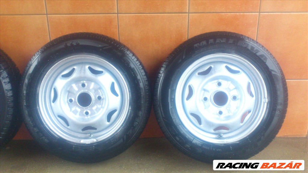 SUZUKI SWIFT 13" LEMEZKERÉK 4X114,3 NYÁRI 155/70R13 GUMIVAL OLCSÓN!!!!! 3. kép