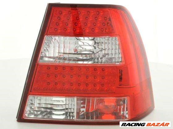 LED hátsólámpa alkalmas Volkswagen-hez Ba (Typ 1J) évjárat 98-03, átlátszó/piros 1. kép