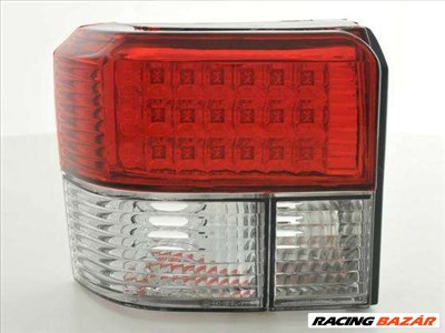 LED hátsólámpa alkalmas Volkswagen-hez Bus T4 (Typ 70...) évjárat 91-04, piros/fehér