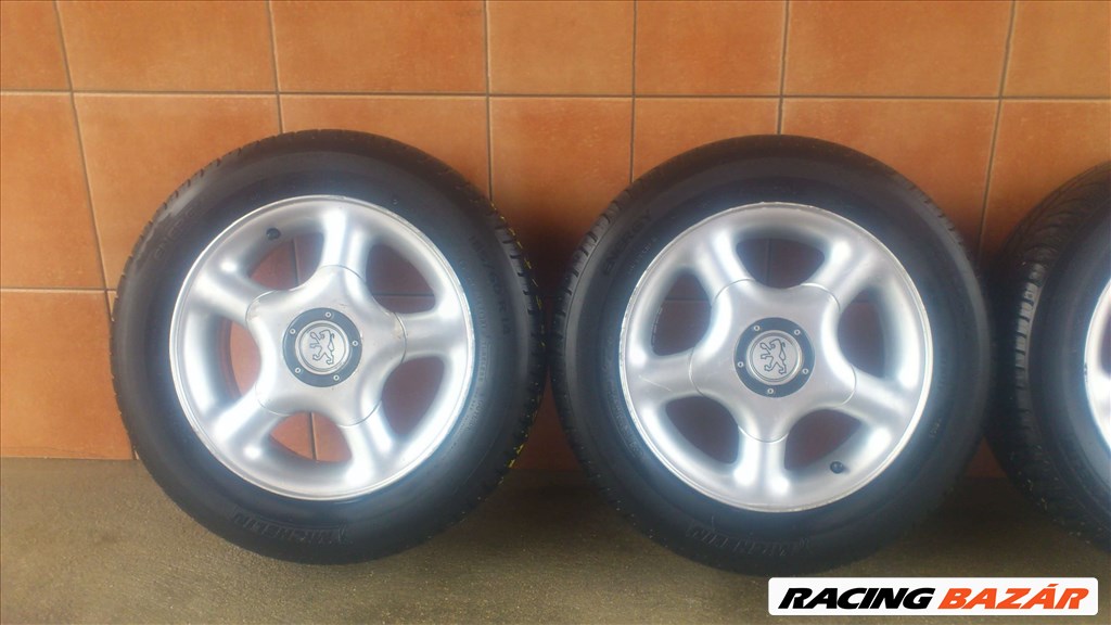 PEUGEOT 14" ALUFELNI 4X108 NYÁRI 185/55R14 GUMIVAL OLCSÓN!!!! 2. kép