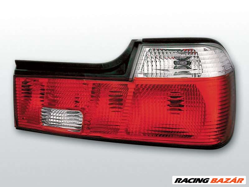 BMW E32 06.86-04.94 Piros Fehér hátsó lámpa 1. kép