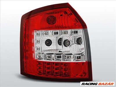AUDI A4 10.00-10.04 AVANT LED Piros fehér -es hátsó lámpa