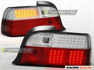 BMW E36 12.90-08.99 COUPE Piros Fehér LED -es hátsó lámpa