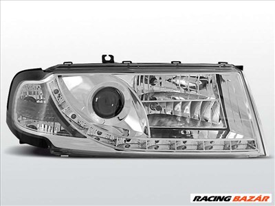 SKODA OCTAVIA I 08.00-04.04 DAYLIGHT Króm első lámpa