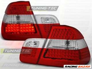BMW E46 05.98-08.01 SEDAN Piros Fehér LED -es hátsó lámpa