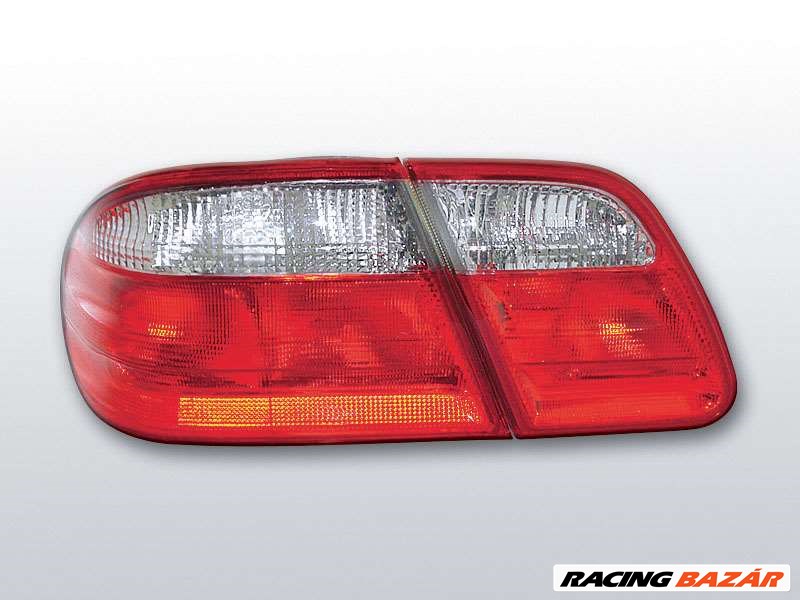 MERCEDES W210 E-CLASS 95-03.02 Piros Fehér hátsó lámpa 1. kép