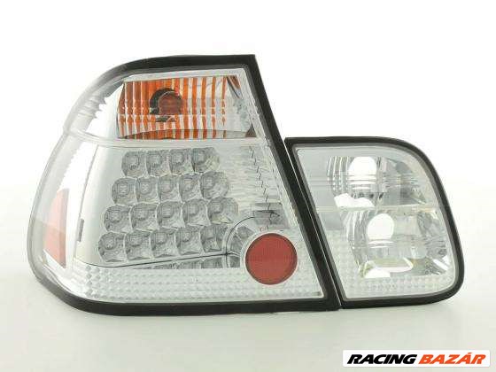LED hátsólámpa alkalmas BMW-hez-hez 3 Ser Limounsine (Typ E46) évjárat 01-05, króm 1. kép