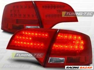 AUDI A4 B7 11.04-03.08 AVANT Piros Fehér LED -es hátsó lámpa