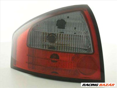 Design hátsólámpa alkalmas Audihoz A6 Limo (Typ 4B) évjárat 97-03, fekete/piros