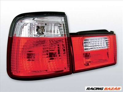 BMW E34 02.88-12.95 Piros Fehér hátsó lámpa