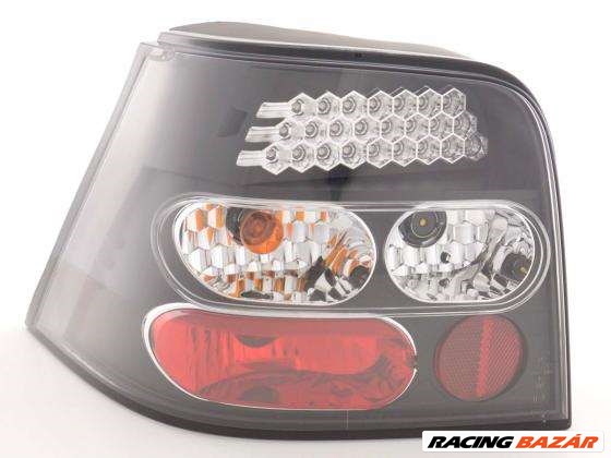 LED hátsólámpa alkalmas Volkswagen-hez Golf 4 (Typ 1J) évjárat 98-02, fekete 1. kép