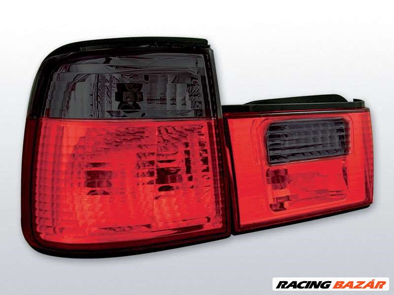 BMW E34 02.88-12.95 Piros Sötétített hátsó lámpa 1. kép