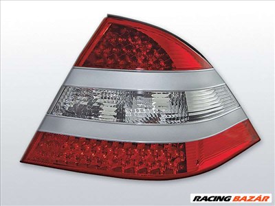 MERCEDES W220 S-CLASS 09.98-05.05 Piros Fehér LED -es hátsó lámpa