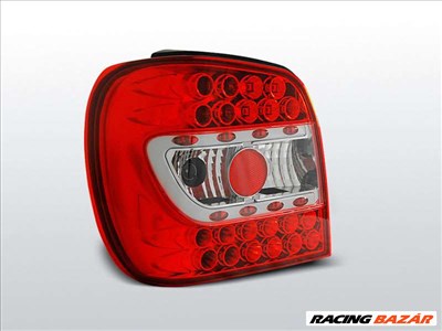 Volkswagen POLO 6N 10.94-09.99 Piros Fehér LED -es hátsó lámpa