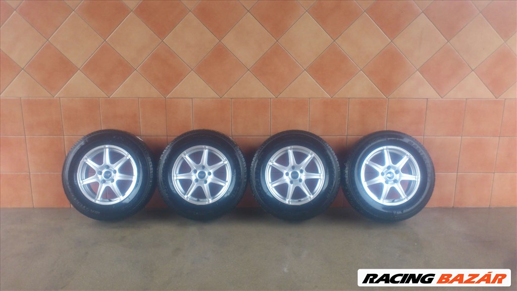 PLW 16" ALUFELNI 5x114,3 NÉGY ÉVSZAKOS 215/70R16 GUMIVAL OLCSÓN!!! 1. kép