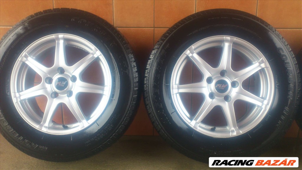 PLW 16" ALUFELNI 5x114,3 NÉGY ÉVSZAKOS 215/70R16 GUMIVAL OLCSÓN!!! 2. kép