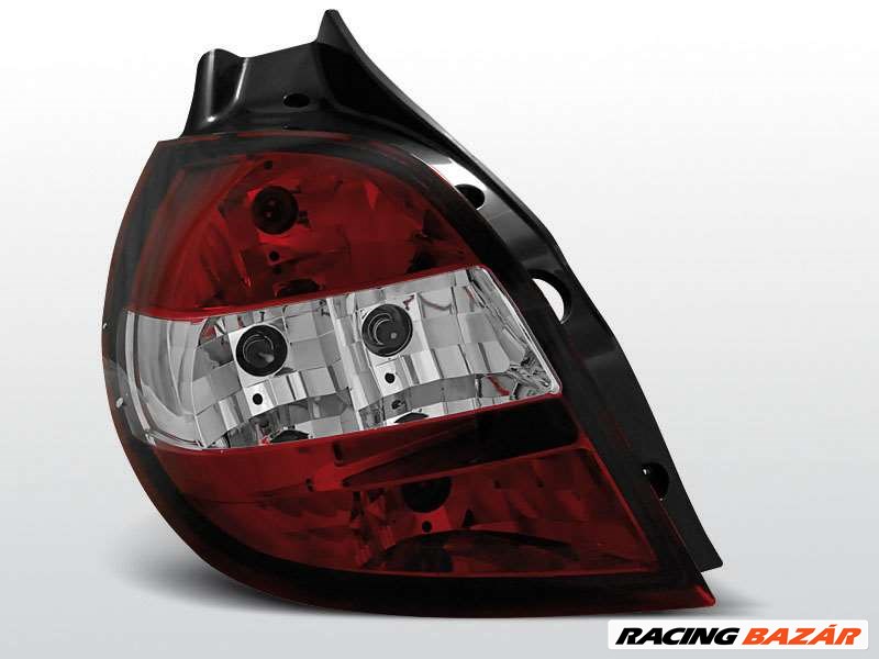 RENAULT CLIO 3 09.05-04.09 Piros Fehér hátsó lámpa 1. kép