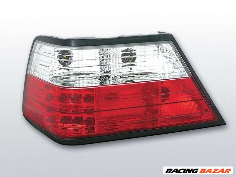 MERCEDES W124 E-CLASS 01.85-06.95 Piros Fehér LED -es hátsó lámpa 1. kép
