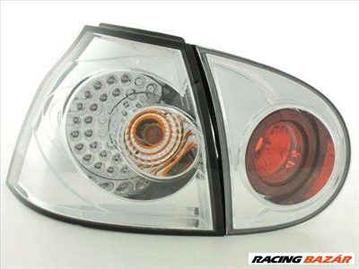 LED hátsólámpa alkalmas Volkswagen-hez Golf 5 (Typ 1K) évjárat 2003-2008, króm