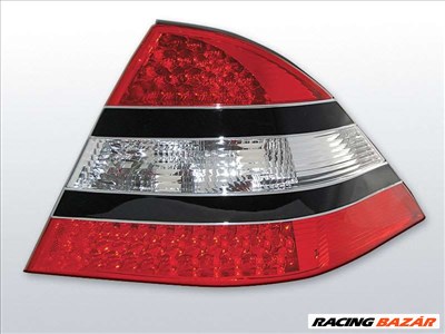 MERCEDES W220 S-CLASS 09.98-05.05 Piros Fekete LED -es hátsó lámpa