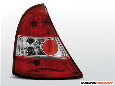 RENAULT CLIO II 09.98-05.01 Piros Fehér hátsó lámpa