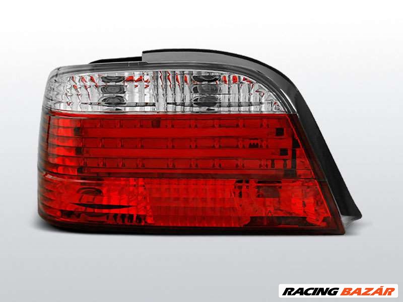 BMW E38 06.94-07.01 Piros Fehér LED -es hátsó lámpa 1. kép