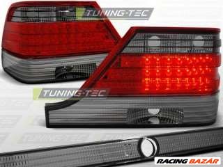 MERCEDES W140 95-10.98 Piros Sötétített LED -es hátsó lámpa